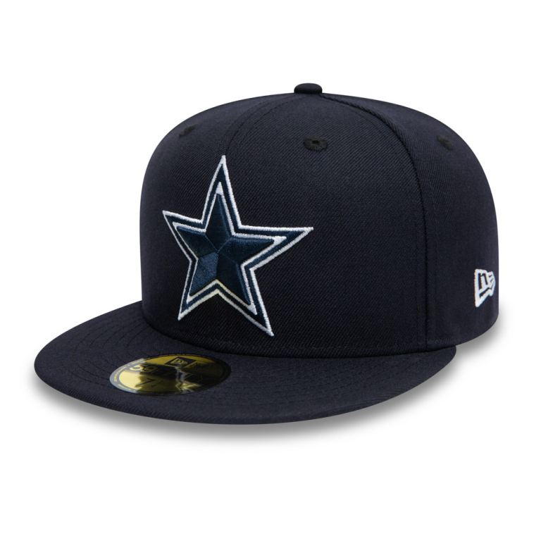 Gorras New Era 59fifty Azules - Dallas Cowboys NFL Draft 28563RYQP